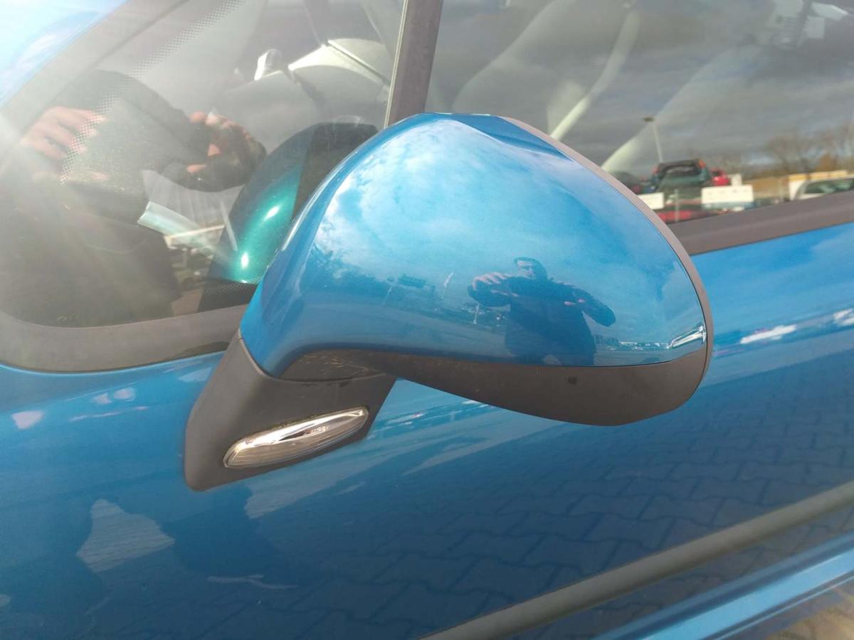 Peugeot 207 original Außenspiegel links elektrisch verstellbar KMU Blaumetallic Bj.2008